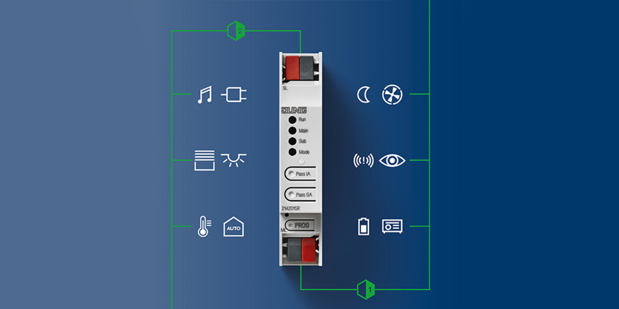 KNX Bereichs- und Linienkoppler bei Elektro Stumpf GmbH in Neuenmarkt